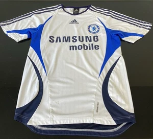 Official Adidas Chelsea Away White Shirt 2006 Football Top Size Medium Vintage - Picture 1 of 12