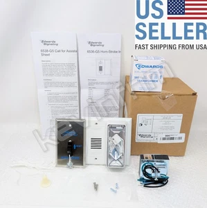 NEW **GENUINE** Edwards Signaling® 6538-G5 Call for Assistance Kit , Clear Lens - Picture 1 of 16