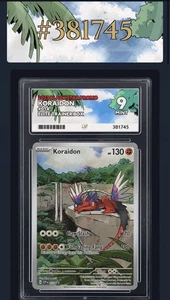 Pokemon Koraidon TCG 2023 Violeta Escarlata ETB Black Star Promo As 9 COMO NUEVO - Imagen 1 de 4