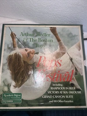 Arthur Fiedler and The Boston Bops Pops Festival Vynil Box Set    - Image 1 of 4