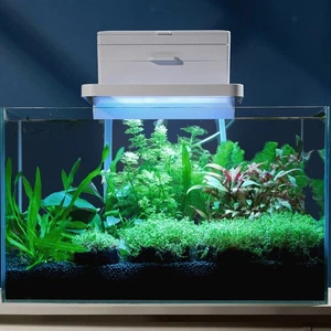 Hang Overflow Box with Lighting Quiet Turtle Tank Water - Picture 1 of 7