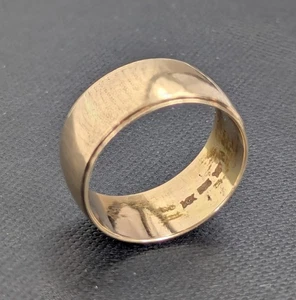 14ct Yellow Gold Band Ring, Size U #252 - Picture 1 of 4