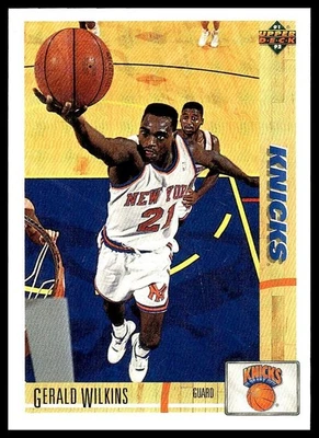 1991-92 Upper Deck - Gerald Wilkins #234 - Image 1 of 2
