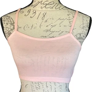 Pink Girls Crop Top Tank Size X-Large - Picture 1 of 3