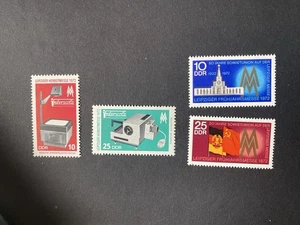 RDA Feria de Leipzig 1972 - Mi-Nr. 1743/44 - 1782/83 nuevo 39) - Imagen 1 de 1
