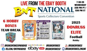 DETROIT LIONS 2025 Panini NFL Donruss Elite Football Hobby 6 BOX NAT1 - Picture 1 of 1