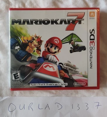 Mario Kart 7 (Nintendo 3DS) New Sealed - US NTSC - Image 1 of 4