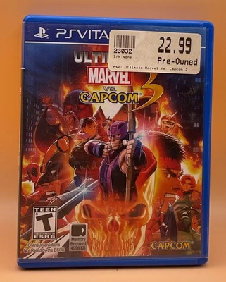 Ultimate Marvel vs Capcom 3 (Sony PlayStation Vita PS Vita, 2012) - Image 1 of 4