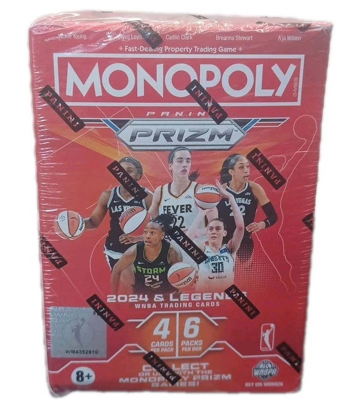 2024 Panini Prizm Monopoly WNBA Booster Box Caitlin Clark RC........ In Hand
