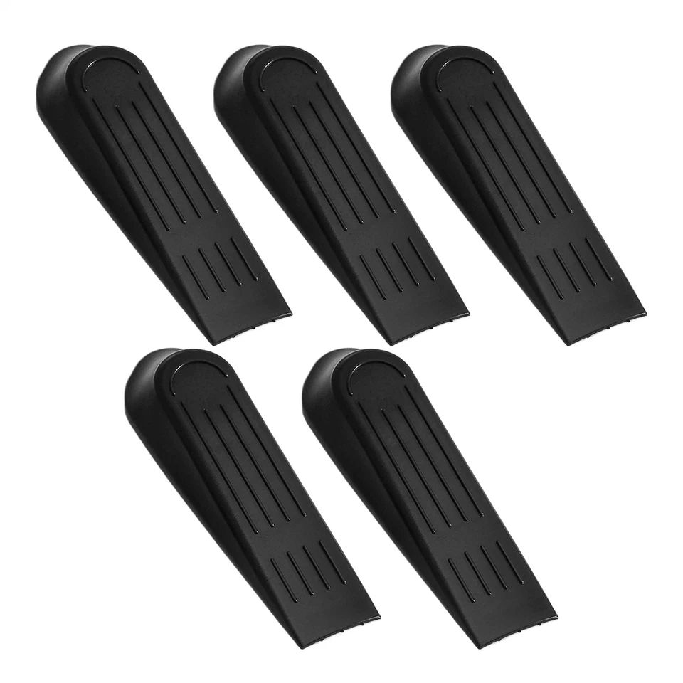 Tapones de puerta 5 piezas cuña de puerta antideslizante a prueba de niños topes de puerta para mascotas Foto 1 de 4