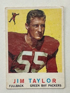 1959 TOPPS FOOTBALL = #155 JIM TAYLOR = PACKERS - Bild 1 von 4