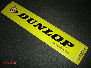 1 AUTHENTISCHER DUNLOP REIFEN AUFKLEBER / DECAL / REIFEN - Bild 1 von 1