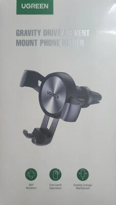 New UGREEN GRAVITY DRIVE AIR VENT MOUNT PHONE HOLDER - Image 1 of 2