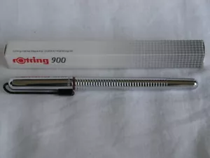 Rotring 900 Füllfederhalter FH-M, Glanz Chrom, NEU, OVP, sehr selten !!! - Bild 1 von 4