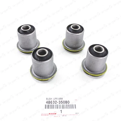 Genuine OEM Toyota 1996-2002 4Runner Front Upper Control Arm Bushing SET of 4 - Image 1 of 4