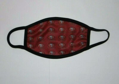 San Francisco 49ers Lavable Reutilizable Sublimado Mascarilla Bucal Máscara Cubierta Nuevo Foto 1 de 2