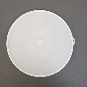 Vintage Tupperware Ersatzdeckel transparent klar rund 2197A-2 9,25 Zoll - Bild 1 von 4