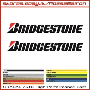 Kit 2 Adhésifs Bridgestone Bic mm.200 X 36 - Stickers Autocollants - Imagen 1 de 1