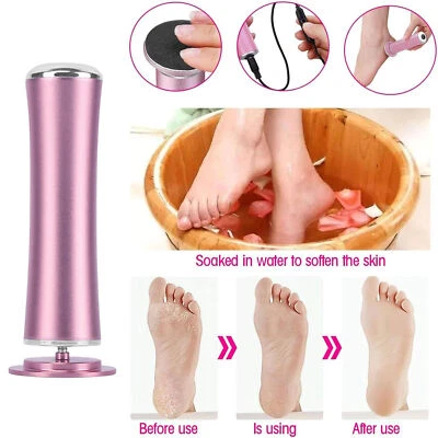 Dermave Electric Foot Callus Remover Foot File Pedicure Tools 60Pcs Sanding Disc - Image 1 of 4