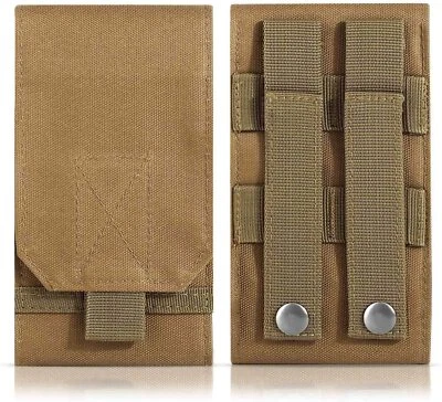Tactical Molle Phone Holster Pouch Belt Carrying Case for 4.7"-6.7" Smartphone - Image 1 of 4