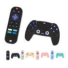 Hot 2 Pack Silicone Baby Teething Toys TV Remote Control Shape Educational Chew