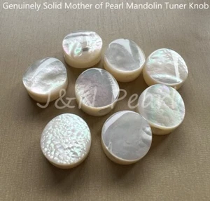 Perilla giratoria madreperla seleccionada hecha por CNC de 1 pieza para afinadores de mandolina Gotoh - Imagen 1 de 16