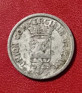 Monnaie de Nécessité ♦ HAM Union Commerciale - 10 CENTIMES 1922  - Imagen 1 de 2