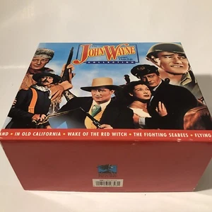 The John Wayne Larger Than Life Collection Vintage VHS Factory Sealed Lot - Imagen 1 de 6
