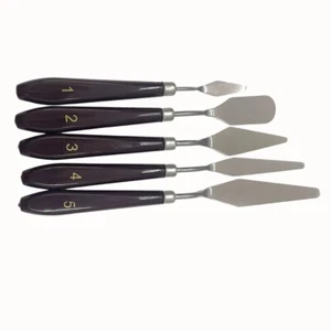 Palette Messer Malwerkzeug & Zubehör Edelstahl Farbpalettenschaber - Bild 1 von 15