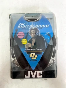 (D) #65O - JVC Wired Stereo Headphones HA-V570 For Digital Audio Supra-Aural - Imagen 1 de 3
