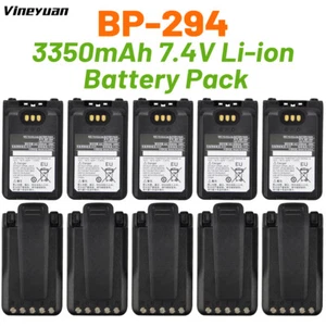 10X BP-294 3350mAh Akumulator litowo-jonowy do radia Icom IC-F52D IC-F62D IC-M85 IC-F3400 - Zdjęcie 1 z 12