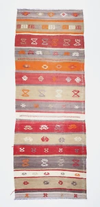 Handmade Kilim Runner,decorative Kilim Runner,Vintage kilim Runner,Hallway kilim - Picture 1 of 14