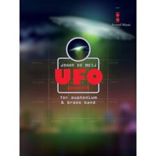 UFO Concerto (for Euphonium and Brass Band) (Parts) Level 5 by Johan de Meij