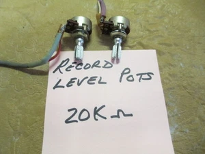 Sony TC-280 Schallplatten-/Eingangspegel Potis = je 1 Stück - Bild 1 von 2