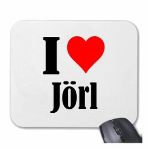 MOUSEPAD Mauspad I Love Jörl Ich Liebe Jörl - Bild 1 von 1