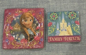 New Set Of Disney Frozen Party Paper Napkins USA - Picture 1 of 6