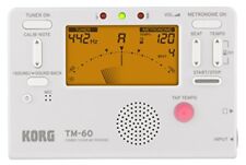KORG Tuner Metronome TM60WH White Shipping from Japan NEW with tracking number