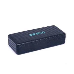 INFIELD Brillenetui für Bügelbrillen Hartbox 9913 schwarz - Bild 1 von 2