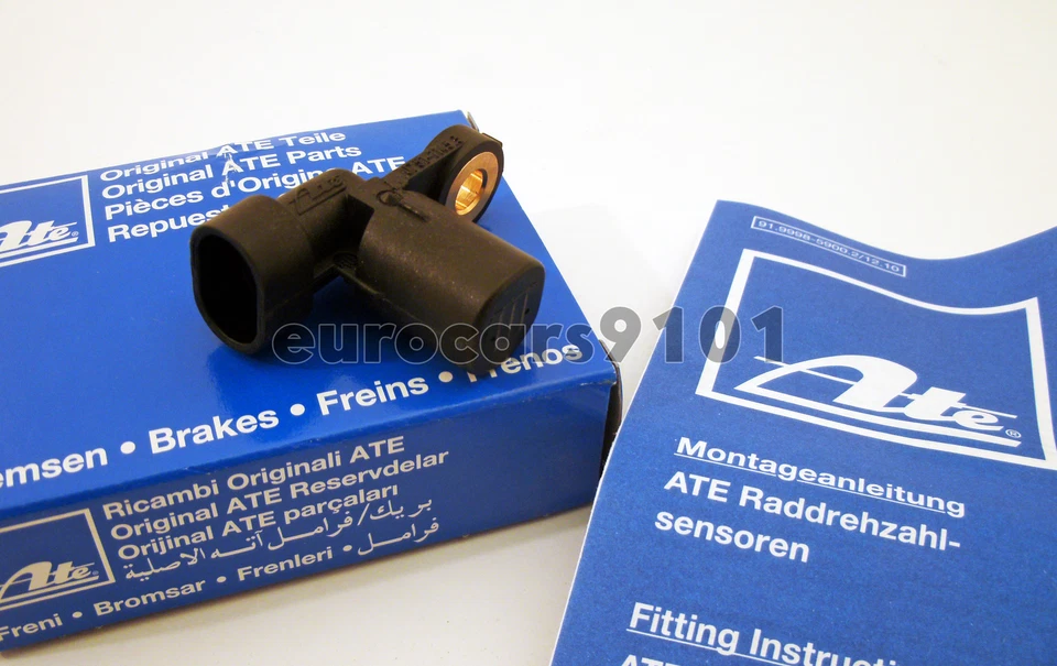 New! Jaguar XJ8 ATE Front Rear ABS Wheel Speed Sensor 24-0751-1145-3 LJA2226AA - Image 1 of 1