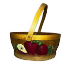 Decorative Woven Wooden Basket, Country Apple Theme ⭐️ Centerpiece ⭐️ Countertop