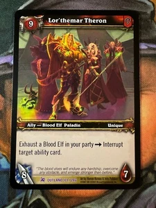 World of Warcraft TCG Outland 171/246 Lor'themar Theron - Picture 1 of 2