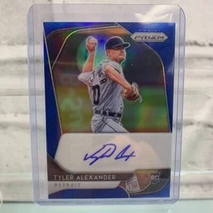 2020 Panini Prizm Baseball Tyler Alexander Autograph Blue Prizm RC /99 #RA-TA - Picture 1 of 2