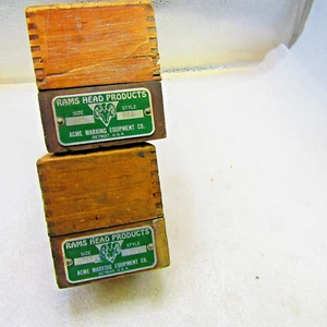 Number & letter punch sets by Rams Head, 1/4 - Picture 1 of 10