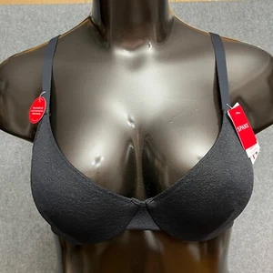 SPANX Black SheerFlex Breathable Unlined Spacer Underwire Bra XL 38A 38B 38C NWT - Picture 1 of 8