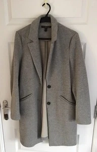 ZARA TRF outwear ladies Grey Soft Coat Size M - Picture 1 of 8