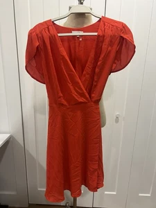 Vestido envolvente Habana manga corta 1.State M rojo - Imagen 1 de 5
