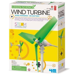Kit di apprendimento STEM turbina eolica Green Science 4M - Foto 1 di 5