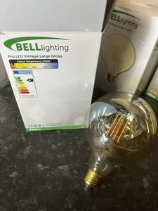 Bell Lighting Pro LED Vintage Globe 4W 300LM Leuchtmittel Farbe Amber - Bild 1 von 3