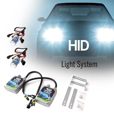 Pyle New 6,000K Single Beam 9006 HID Xenon Driving Light System PHD9006K6K - Image 1 of 4