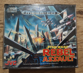 SEGA MEGA CD Star Wars Rebel Assault Complete With Manual Fab Condition PAL UK